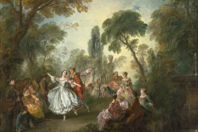 La Camargo by Nicolas Lancret