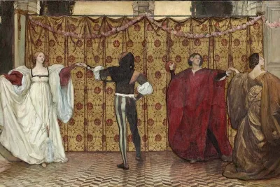 A Pavane by Edwin Austin Abbey