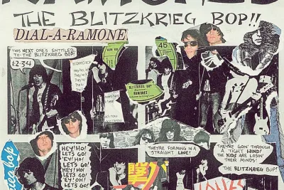 Blitzkrieg Bop single cover