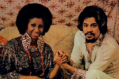 Celia and Johnny LP cover