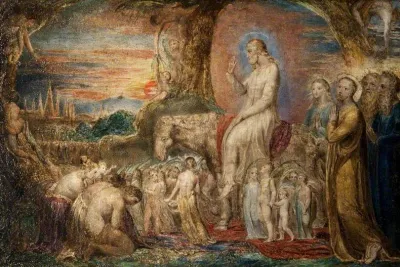 Christ's Entry into Jerusalem by William Blake