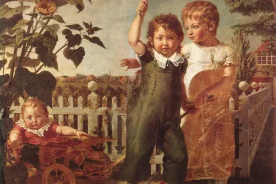 Die Hülsenbeckschen Kinder by Philipp Otto Runge