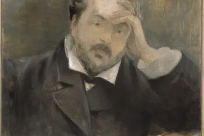 Emmanuel Chabrier by Edouard Manet