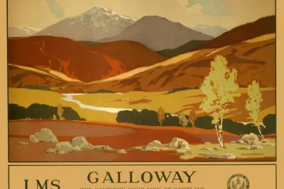 Galloway Travel poster