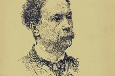 Giovanni Bottesini by Vespasiano Bignami