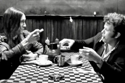 Iggy Pop and Tom Waits