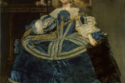 Infanta Margarita Teresa in a Blue Dress by Diego Velázquez