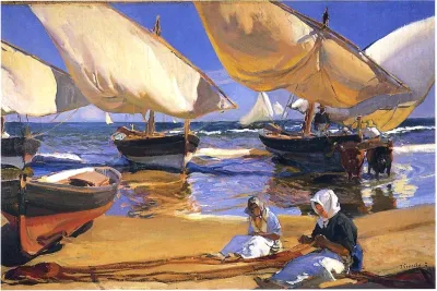 Playa de Valencia by Joaquin Sorolla