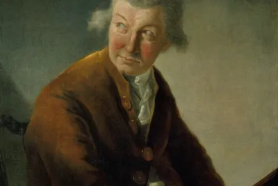 Karl Friedrich Abel by Alexandre Auguste Robineau