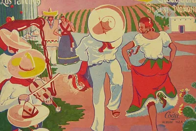 Los Panchos's Mexicantos LP cover