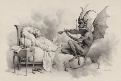 Tartini's Dream by Louis-Léopold Boilly