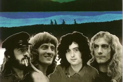 Led Zeppelin LP cover