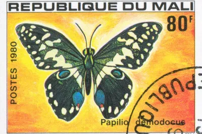 Republique du Mali postcard