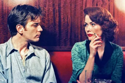 Ewan McGregor and Therese Bradley in Young Adam