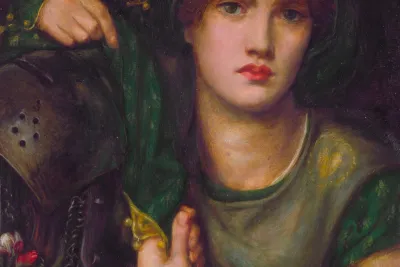 My Lady Greensleeves by Dante Gabriel Rossetti