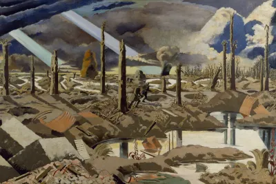 The Menin Road by Paul Nash