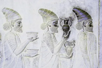Lydian delegation at Apadana