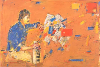 Peter Sculthorpe by Eric Smith