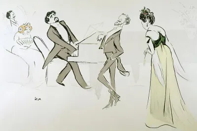 Reynaldo Hahn, Mr. Madrazzo, and Madeleine Lemaire
