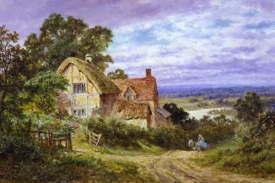 Long Crendon by Robert Gallon