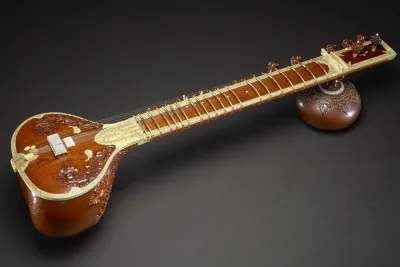 Sitar designed by Nodu Mullick