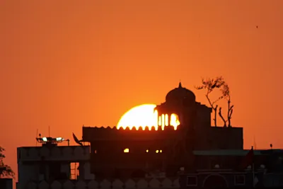 Sunset in Pushkar, Rajasthan by Dr. Glazunov