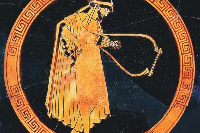 Terracotta Kylix by Dokimasia Painter