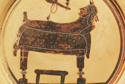 Terracotta Plate Attributed to the Chimaera Painter