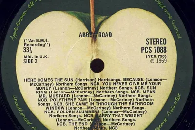 The Beatles Abbey Road LP