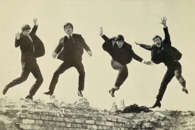 The Beatles' Twist and Shout single cover