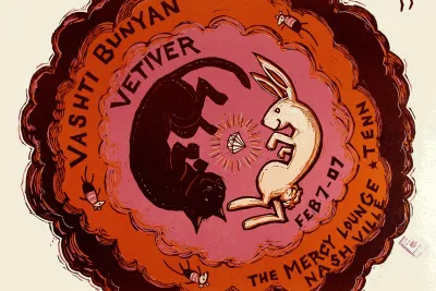 Vashti Bunyan's poster by Isle of Printing