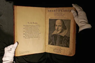 William Shakespeare’s original works from 1623
