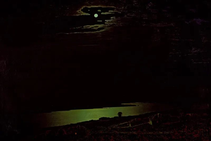 Moonlight Night on Dnipro by Arkhip Kuindzhi