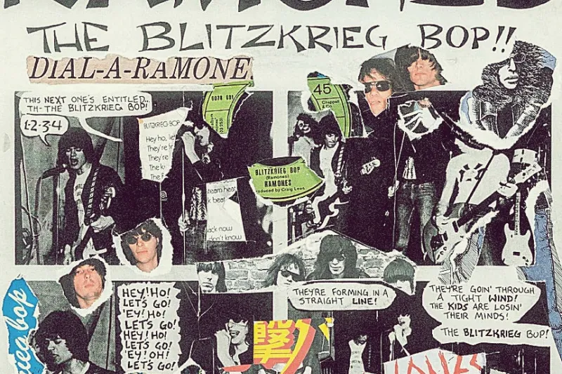 Blitzkrieg Bop single cover