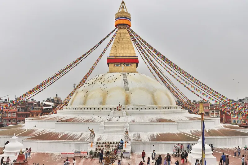 Boudha Stupa by Nabin K. Sapkota