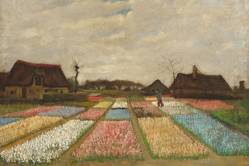 Bulb Fields by Vincent van Gogh