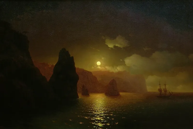 Cape Fiolent by Ivan Aivazovsky