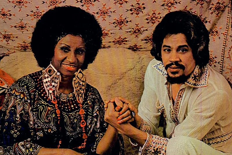 Celia and Johnny LP cover