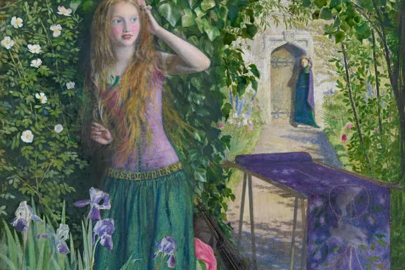Fair Rosamund by Arthur Hughes