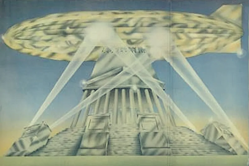 Led Zeppelin's LP cover