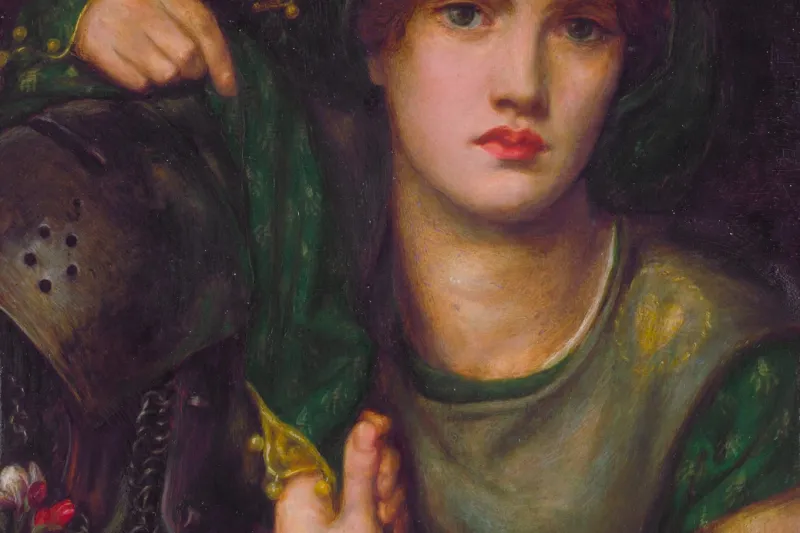 My Lady Greensleeves by Dante Gabriel Rossetti