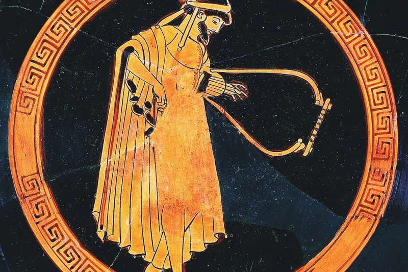 Terracotta Kylix by Dokimasia Painter