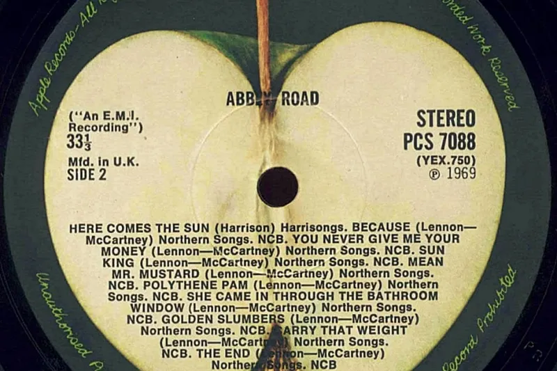 The Beatles Abbey Road LP