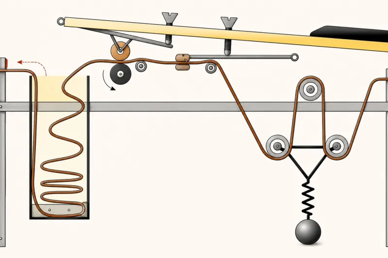 The internal operations of a Mellotron