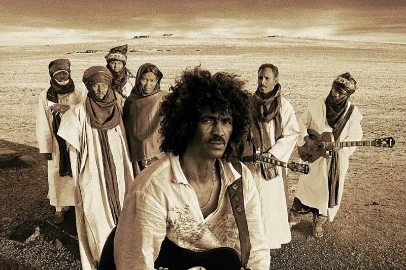 Tinariwen's Aman Iman CD cover