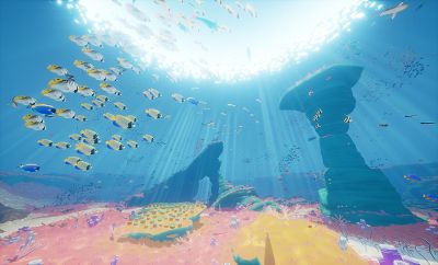 Abzû adventure video game scored by Austin Wintory

