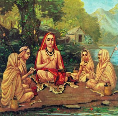 Adi Shankara by Raja Ravi Varma

