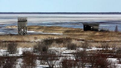 Birdwatching hideouts in Liminganlahti by Estormiz

