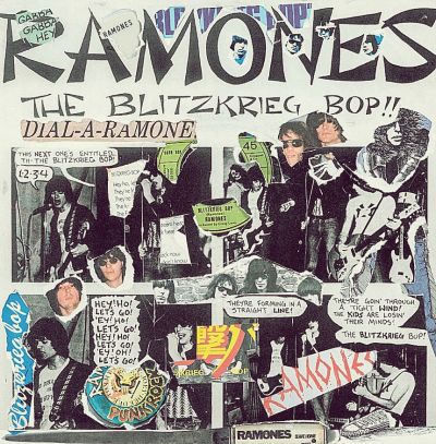 Blitzkrieg Bop single cover

