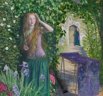 Fair Rosamund by Arthur Hughes

